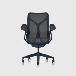 Cosm Chair, Nightfall, Mid Back, Leaf Arms | Nightfall | Leaf Arms
