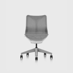 Cosm Chair, Mineral, Low Back, No Arms | Mineral | No Arms