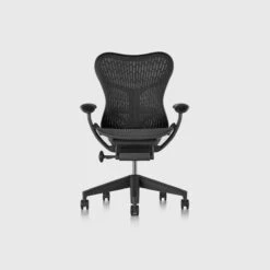 Mirra® 2 Chair, Graphite, Upholstered Back | Adjustable Arms | Butterfly™ Suspension | Graphite | Graphite