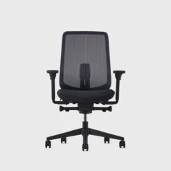 Verus Suspension Back Task Chair | Cinder | Shale | Fully Adjustable Arms | Black