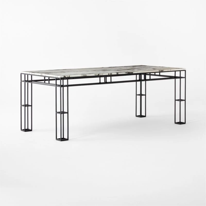 Leccio Marble Dining Table - Image 3