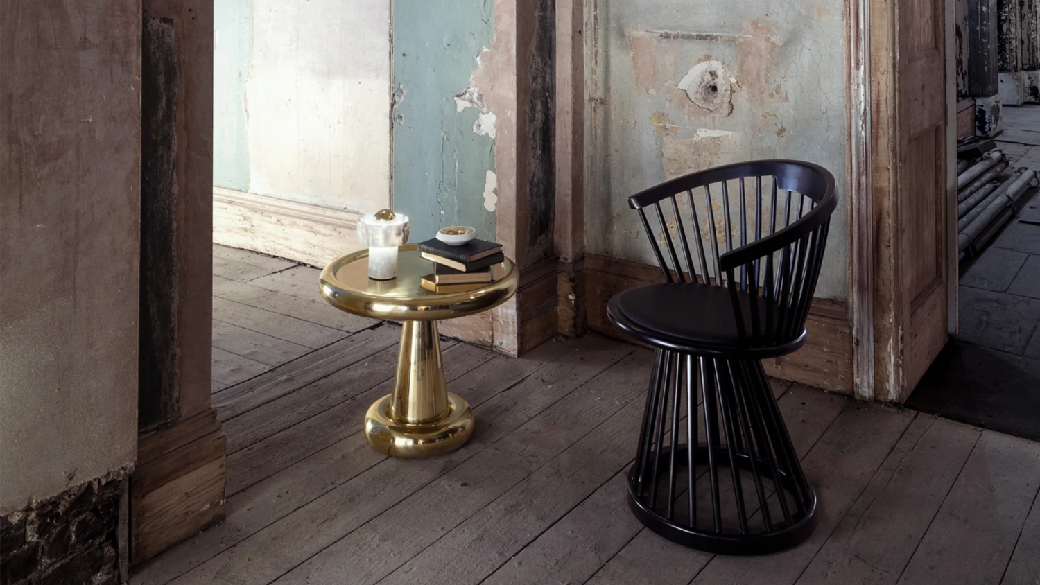 Tom Dixon Fan Dining Chair | Black Stained Birch - Image 2