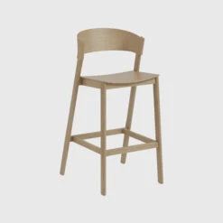 Muuto Cover Stool | Bar | Oak