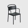 Muuto Linear Steel Armchair | Black