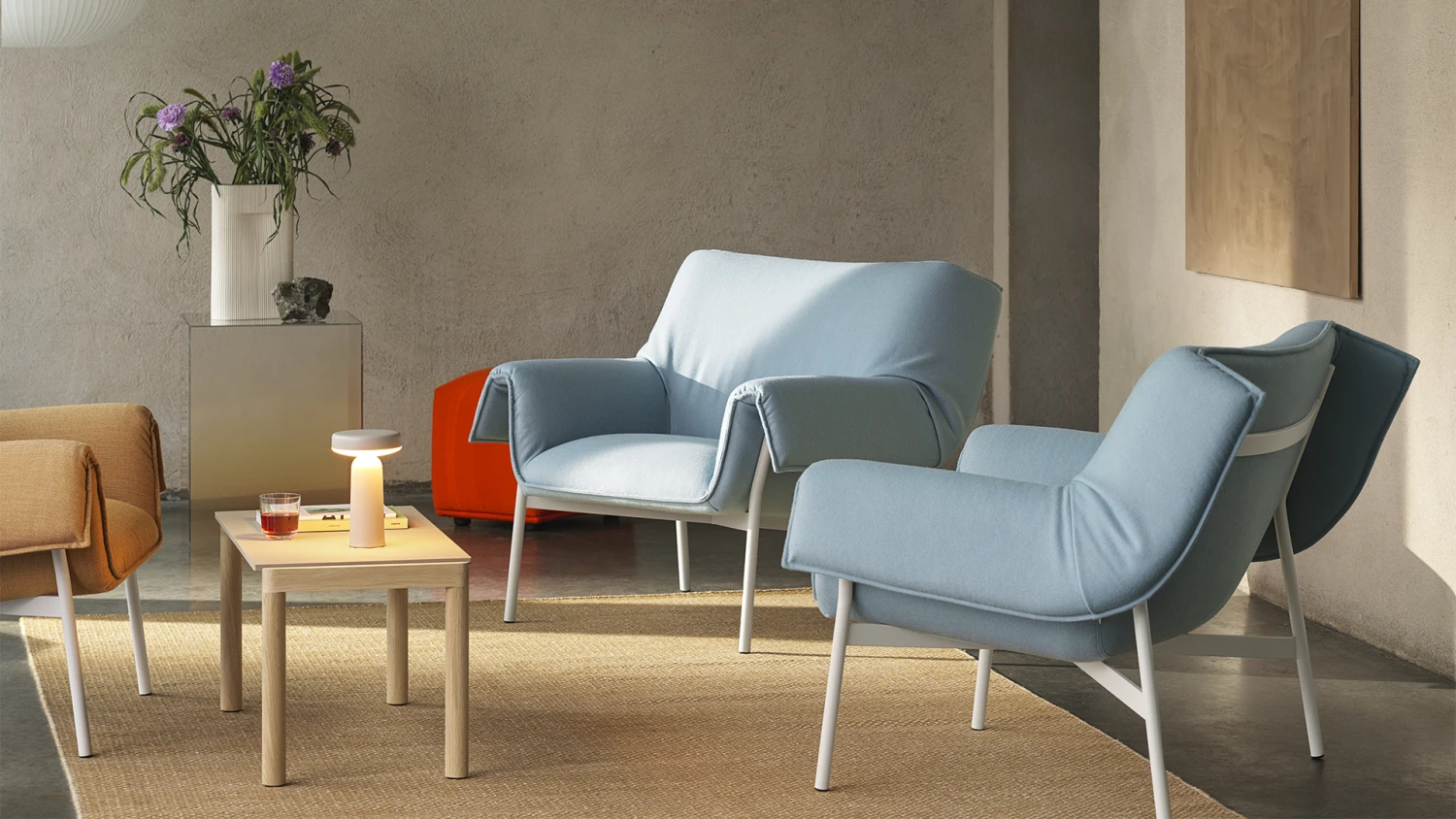 Muuto Wrap Lounge Chair | SABI 151 & Black - Image 3