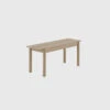 Muuto Linear Wood Bench | Short