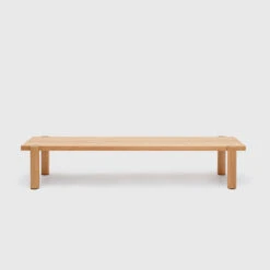 Breadstick Gallery Bench | American Oak