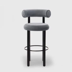 Tom Dixon Fat Stool | Bar | Gentle 2 - Light Grey