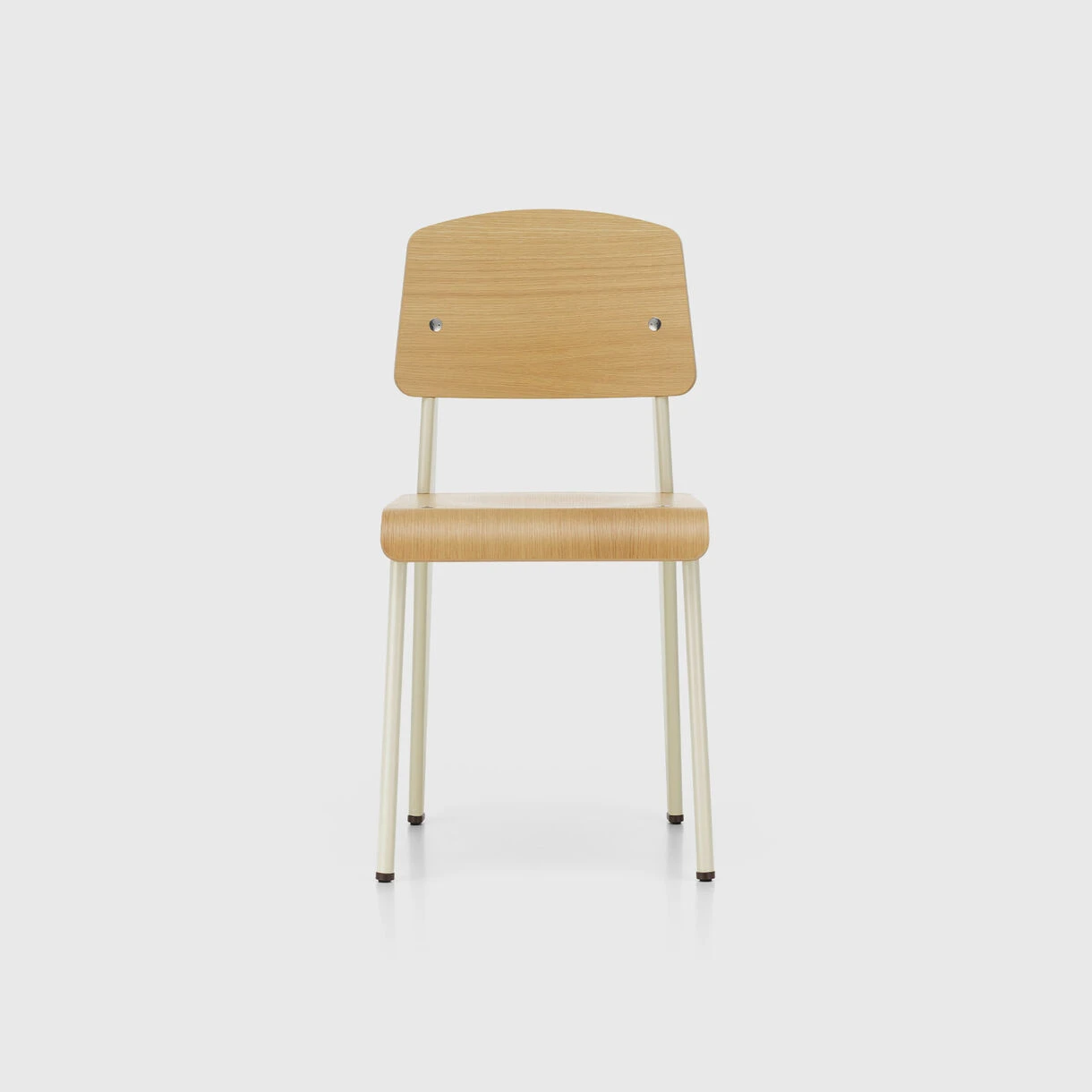Vitra Standard Chair | Ecru | Natural Oak - Image 3