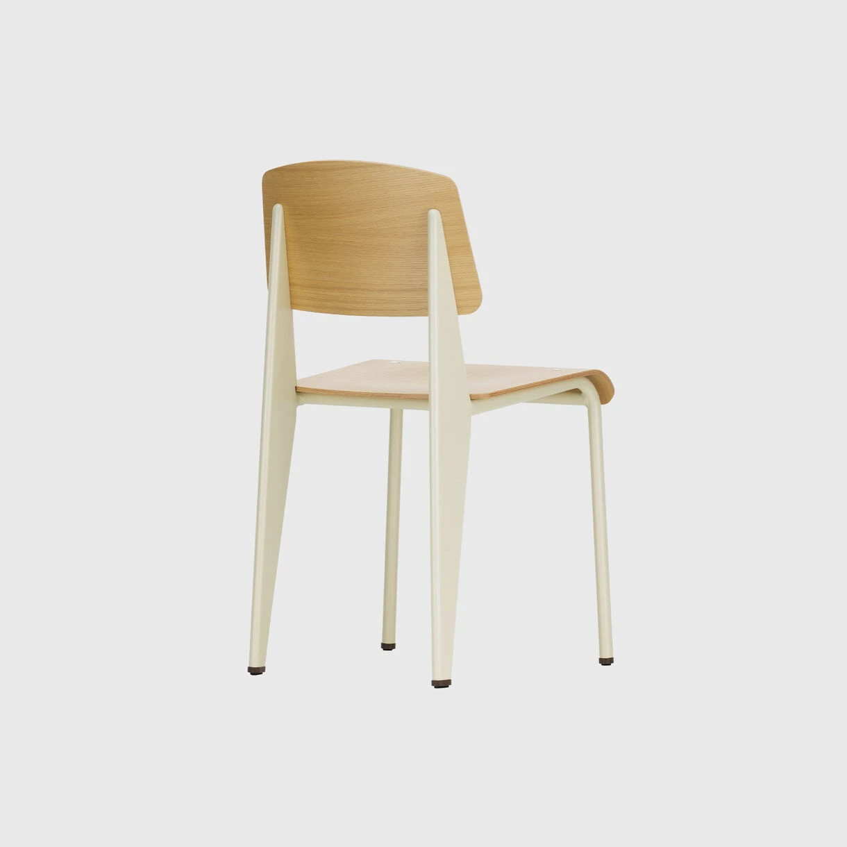 Vitra Standard Chair | Ecru | Natural Oak - Image 2